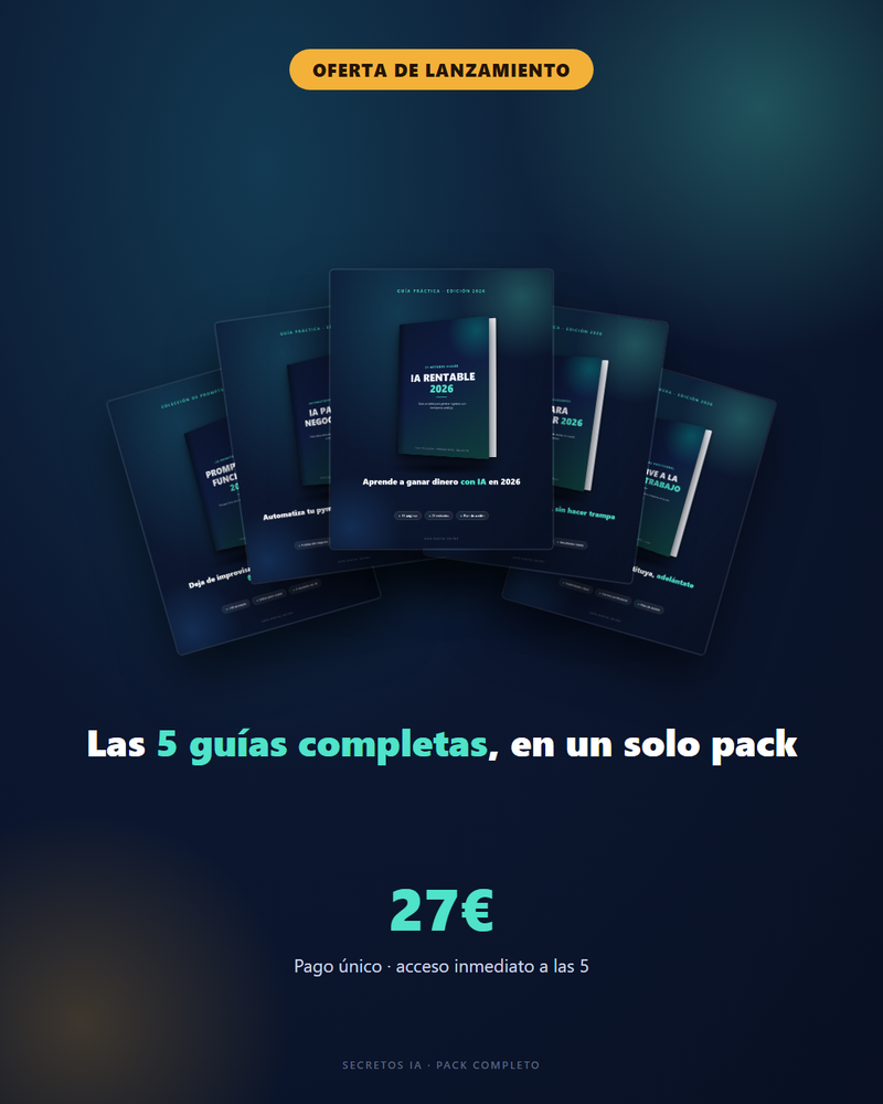 Pack Completo · Las 5 Guías